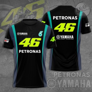 เสื้อยืด ลาย Valentino Rossi Petronas VR46