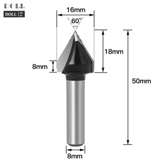 ⭐24H SHIPING ⭐Router Bit End Mill Flush Shank Solid Carbide Straight Tools Wood 1pcs