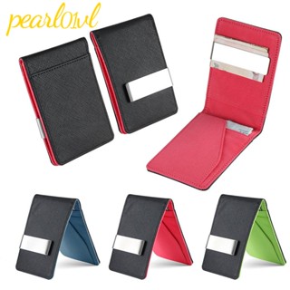 Pearl01 คลิปสเตนเลส สีเงิน สําหรับหนีบเงิน หนัง กระเป๋าสตางค์