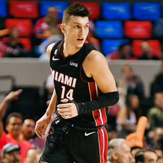 พร้อมส่ง หมายเลข เสื้อกีฬาบาสเก็ตบอล ลายทีม Tyler Herro 22-23 Season Miami Heat Jersey สําหรับผู้ชาย 14 ชิ้น