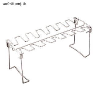 Xotomj ตะแกรงสเตนเลส ไม่ติดผิว สําหรับย่างบาร์บีคิว