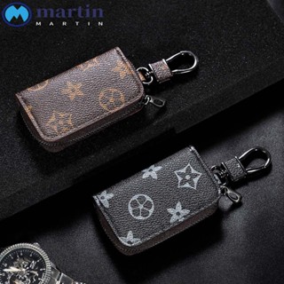 Martin กระเป๋าใส่กุญแจรถยนต์ อเนกประสงค์ แบบพกพา พร้อมพวงกุญแจ มีซิป