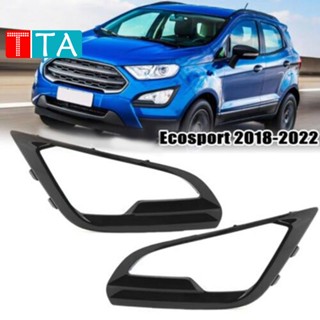 สติกเกอร์กรอบไฟตัดหมอก ติดกันชนหน้า ซ้าย และขวา แบบเปลี่ยน สําหรับ Ford Ecosport 2018-2022 1 คู่