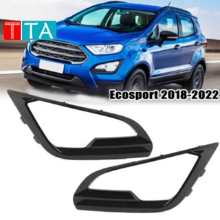 สติกเกอร์กรอบไฟตัดหมอก ติดกันชนหน้า ซ้าย และขวา แบบเปลี่ยน สําหรับ Ford Ecosport 2018-2022 1 คู่