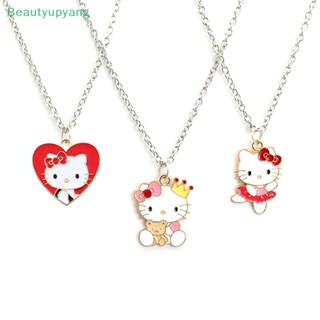 SANRIO [Beautyupyang] สร้อยคอโซ่ จี้การ์ตูนอนิเมะ Hello Kitty KT Cat เซ็กซี่ สําหรับแฟนสาว