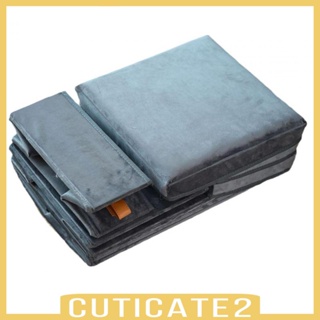 [Cuticate2] บันไดสัตว์เลี้ยง แบบพับได้ กันลื่น แบบพกพา สําหรับสุนัข