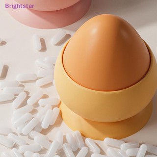 Brightstar ใหม่ ลูกบอลซิลิโคน พร้อมจุกสุญญากาศ สําหรับนวดผ่อนคลายกล้ามเนื้อ หลัง คอ เท้า โยคะ