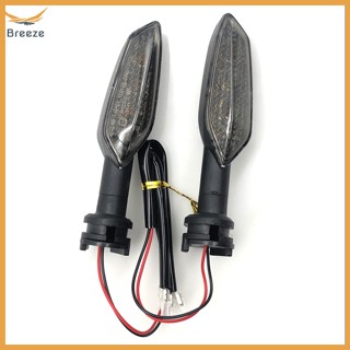 Breeze ไฟเลี้ยว LED 12V IP67 กันน้ํา สําหรับรถจักรยานยนต์ FZ1 FZ8 2 ชิ้น