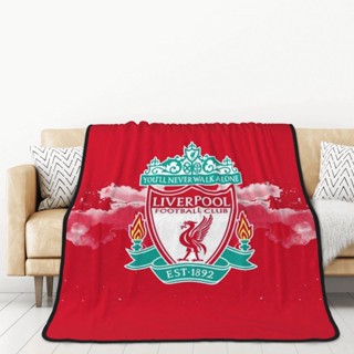 【พร้อมส่ง】ผ้าห่มอบอุ่น ผ้ากํามะหยี่ขนนิ่ม ไม่ขึ้นขน ลาย Liverpools Fc ขนาด 152 ซม.*203 ซม. สําหรับตกแต่งห้องนอน และคุณแม่