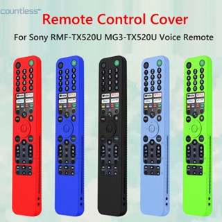 เคสซิลิโคน สําหรับรีโมตคอนโทรลสมาร์ททีวี Sony RMF-TX520U MG3-TX520U [countless.th]