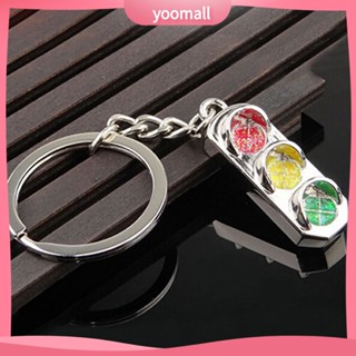 {YO} จี้เครื่องประดับ พวงกุญแจไฟจราจร แขวนได้ สร้างสรรค์ หลากสี สําหรับของขวัญ