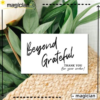 Magic ป้ายฉลาก Thank You ขนาดเล็ก 30 ชิ้น ต่อแพ็ค สําหรับร้านค้า