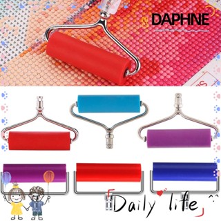 Daphne ลูกกลิ้งปักครอสสติตช์คริสตัล 5D หัวปากกาโลหะ สเตนเลส แบบเปลี่ยน DIY 2 ชิ้น