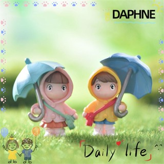 DAPHNE ตุ๊กตาเด็กผู้หญิง ร่ม ขนาดเล็ก น่ารัก สําหรับประดับตกแต่ง