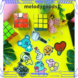 Melodygoods1 แผ่นรีดติดเสื้อผ้า ทนทาน พร้อมกาวด้านหลัง