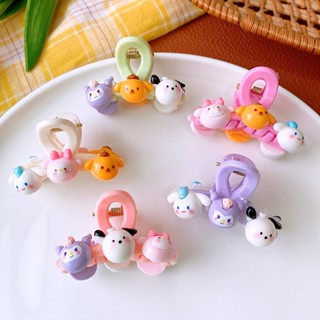 23 Sanrio Kuromi Pochacco Cinnamon กิ๊บติดผม รูปปลาฉลามน่ารัก สีแคนดี้ สําหรับเด็ก