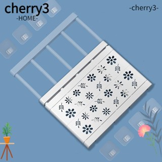 Cherry3 ชั้นวางของตู้เสื้อผ้า สีขาว สําหรับห้องน้ํา โรงเรียน ออฟฟิศ
