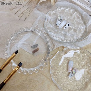 Unewking แผ่นบอร์ดกระจกใส สําหรับโชว์สีทาเล็บ DIY