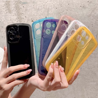 เคสโทรศัพท์มือถือ ซิลิโคนนิ่ม ป้องกันกล้อง กันกระแทก สีสันสดใส สําหรับ Oppo Find X6 Pro Find X6 X5 Pro X3 Lite X2 Neo