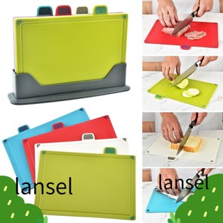 LANSEL เขียง เขียง เสื่อรับประทานอาหาร ไร้ BPA สําหรับบ้าน