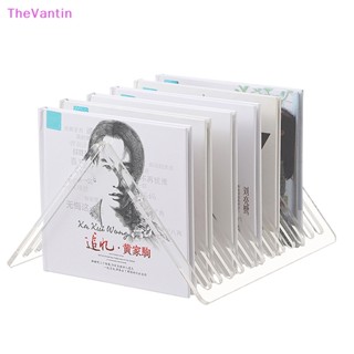 Thevantin ชั้นวางแผ่น Cd แผ่นเสียงไวนิล อะคริลิค 12 ช่อง