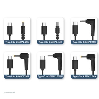 【seve*】สายเคเบิลพาวเวอร์ 15v3a Type-C ตัวผู้ DC1 1x3 0 มม. 3 5x1 35 มม. 5 5x2 1 5 5x2 5 มม.