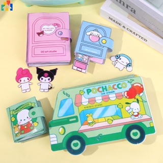 SANRIO ใหม่ หนังสือของเล่นเมโลดี้ Cinnamoroll Pochacco กันน้ํา แฮนด์เมด DIY สําหรับเด็ก