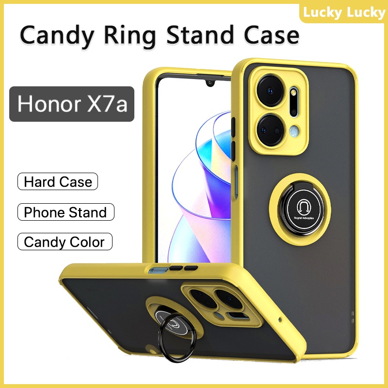 เคส Honor X7A X8A X9A X7 X8 X9 หรา ที่วางแหวนอะครีลิคแบบแข็ง เคส กันกระแทก รองรับรถ ที่วางแม่เหล็ก ท