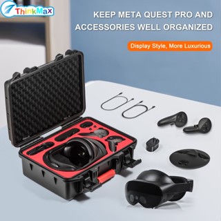 กล่องเก็บแว่นตา Vr กันน้ํา แบบพกพา เพื่อความปลอดภัย สําหรับ Meta Quest Pro Vr