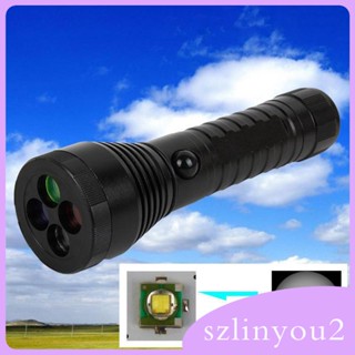 [szlinyou2] ไฟฉาย LED 3 โหมด แบบชาร์จไฟได้ สําหรับเดินป่า