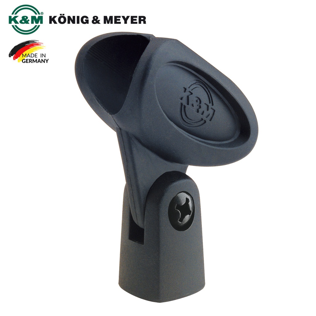 K&M® 85035 Microphone Clip ขาจับไมค์ ขนาด 5/8 นิ้ว สำหรับไมค์เส้นผ่าศูนย์กลาง 17 – 20 มม. (Model: 85035-500-55) ** Made