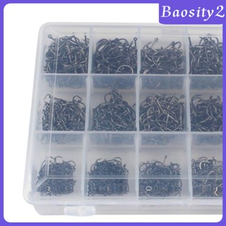 [Baosity2] ตะขอตกปลา ทรงกลม สําหรับตกปลาน้ําจืด ปลาดุก ทะเล กลางแจ้ง