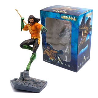 DC Comic Justice League Aquaman Arthur Curry 9.8" Action Figure Model Toys Gift