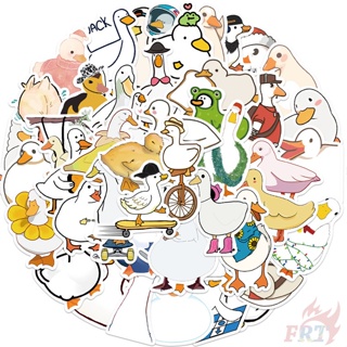 50 ชิ้น / ชุด ❉ Q Funny Duck Series 01 สติกเกอร์ สําหรับติดตกแต่ง ❉ สติกเกอร์แฟชั่น กันน้ํา ลาย Doodle DIY