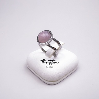 แหวน The Totem Rose Quartz Ring Ep06 ฟรีไซส์ Free Size ปรับขนาดเองได้