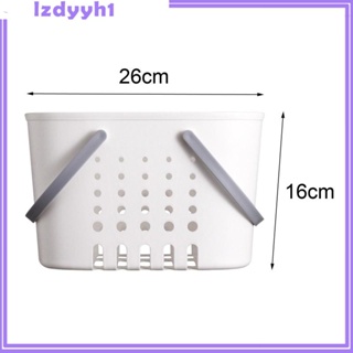 [JoyDIY] ตะกร้าอาบน้ํา แบบกลวง พร้อมที่จับ ระบายน้ํา ทนทาน สําหรับจัดระเบียบห้องน้ํา