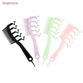 Brightstar ใหม่ หวีจัดแต่งทรงผม ปุยนุ่ม หวีทรงตัว Z แปรงหวีผม วอลลุ่มทันที หยิกฟู จัดแต่งทรงผม หวีผม ใหม่