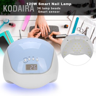 Kodaira เครื่องเป่าเล็บเจล Led Uv 120W แบบมืออาชีพ