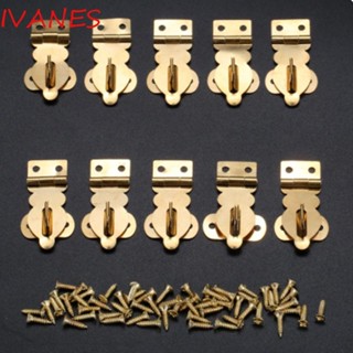 Ivanes กุญแจทองเหลือง พร้อมสกรูล็อค 6 ชิ้น