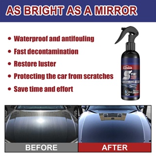 Multi-Functional Coating Renewal Agent, 4.3oz Ceramic Car Coating Agent Spray