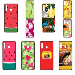 Samsung A90 A91 Grand 2 Grand Prime J2 เคส เคสโทรศัพท์ เคสมือถือ เคสสกรีน ลาย ของกิน-2