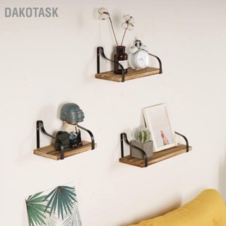 DAKOTASK 3 ชิ้นชั้นวางของ แบบติดผนัง ชั้นวางของไม้