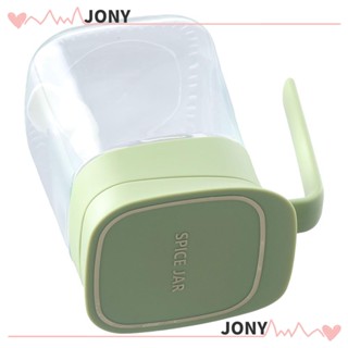 Jy1 กล่องปรุงรส โหลแก้ว เครื่องปรุงรส เรียบง่าย ปิดผนึก ที่เก็บเครื่องปรุงรส ห้องครัว