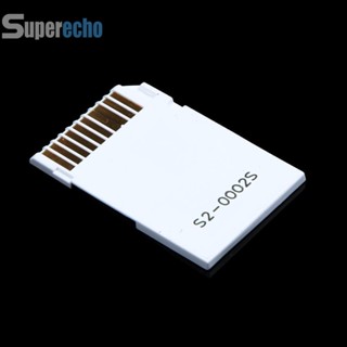 อะแดปเตอร์การ์ดรีดเดอร์ SD SDHC TF เป็น Memory Stick MS Card Pro [superecho.th]