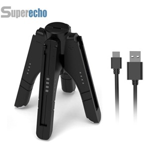 ที่ชาร์จจอยเกม 4 ชิ้น สําหรับ Nintendo Switch NS Switch OLED Grip Station [superecho.th]