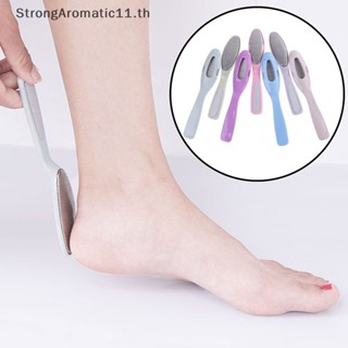 Strongaromatic ตะไบขัดส้นเท้า แบบสองด้าน สําหรับดูแลผิวที่ตายแล้ว