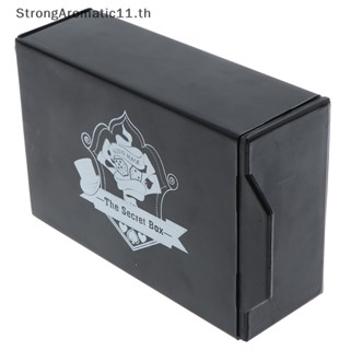 Strongaromatic Cool Magic Black Box Vanished Box Puzzle Box Magic Tricks Surprise Box ของเล่นสําหรับเด็ก