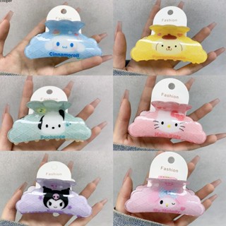 【พร้อมส่ง】 กิ๊บ Sanrio สไตล์ญี่ปุ่น Hot ลายการ์ตูนน่ารัก Hello Kitty Kulomi กิ๊บหัวใจแบบบาง Flash Girly