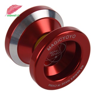 Magicyoyo N8 โยโย่มืออาชีพ + เชือก + ฟรีกระเป๋า + ถุงมือฟรี (สีแดง)