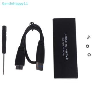 Gentlehappy อะแดปเตอร์ฮาร์ดไดรฟ์ USB-C M.2 NGFF B Key SATA SSD Reader เป็น USB 3.0
 .